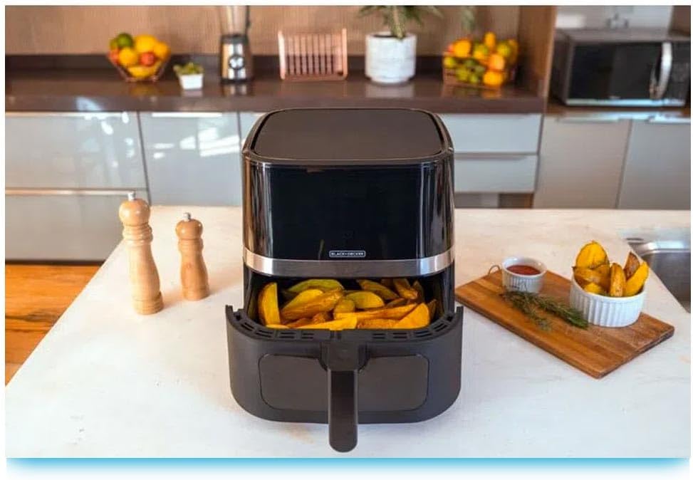 Fritadeira Air Fryer Digital Gourmand Gris AFDLG 5,5L - Bivolt