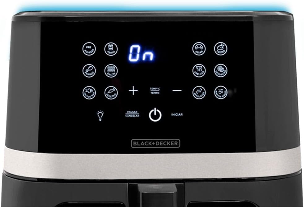 Fritadeira Air Fryer Digital Gourmand Gris AFDLG 5,5L - Bivolt