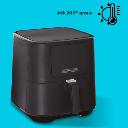 Fritadeira Elétrica Air Fryer Digital 7L - 1700W